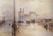 Joseph Mallord William Turner Caernarvon Castle,Wales (mk31) France oil painting artist